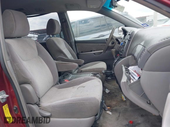 2009 Toyota Sienna CE with VIN 5TDZK23C29S246156, listed as a IAAI auction lot 42046707 with 169,890 mi miles and . Bid and sale history available at DreamBid. Image 5.