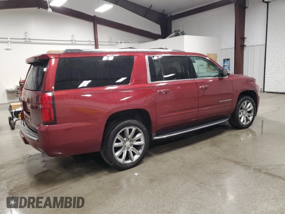 2019 Chevrolet Suburban Premier with VIN 1GNSKJKC6KR293389, listed as a Copart auction lot 77700264 with 49,057 mi miles and Salvage Title. Bid and sale history available at DreamBid. Image 3.