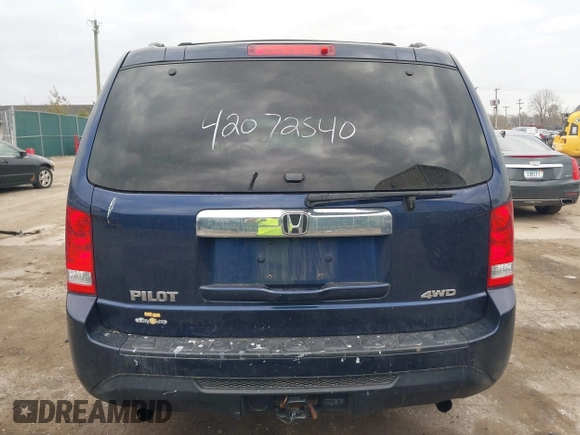 2015 Honda Pilot LX with VIN 5FNYF4H22FB062105, listed as a IAAI auction lot 42072540 with 80,715 mi miles and . Bid and sale history available at DreamBid. Image 16.