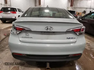 2016 Hyundai Sonata Hybrid SE with VIN KMHE24L10GA022687, listed as a Copart auction lot 72908523 with 0 mi miles. Bid and sale history available at carsss.com. Image 6.
