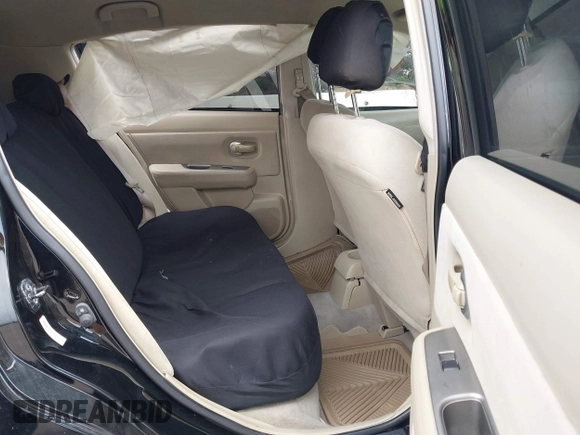 2009 Nissan Versa 1.8 S with VIN 3N1BC13E59L498728, listed as a IAAI auction lot 42110714 with 158,811 mi miles. Bid and sale history available at carsss.com. Image 8.