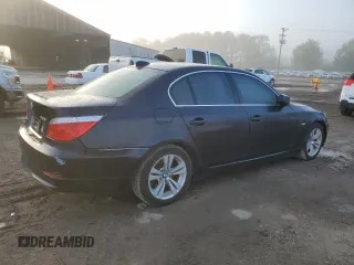 2010 BMW 5 Series 528i with VIN WBANU5C50AC442482, listed as a Copart auction lot 50337455 with 117,696 mi miles and Clean Title. Bid and sale history available at carsss.com. Image 3.