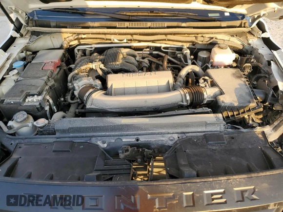 2024 Nissan Frontier S with VIN 1N6ED1EK5RN619667, listed as a Copart auction lot 81490124 with 1,422 mi miles and Salvage title. Bid and sale history available at DreamBid. Image 12.