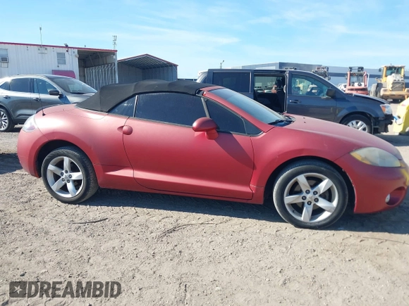 2007 Mitsubishi Eclipse GS with VIN 4A3AL25F87E001931, listed as a IAAI auction lot 41459342 with 100,112 mi miles and . Bid and sale history available at DreamBid. Image 13.