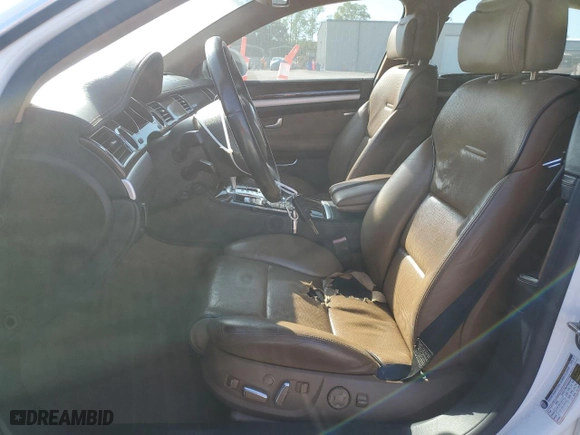 2009 Audi A8 L 4.2L with VIN WAUMV94E59N005253, listed as a Copart auction lot 53341935 with 154,305 mi miles and Salvage Title. Bid and sale history available at carsss.com. Image 7.