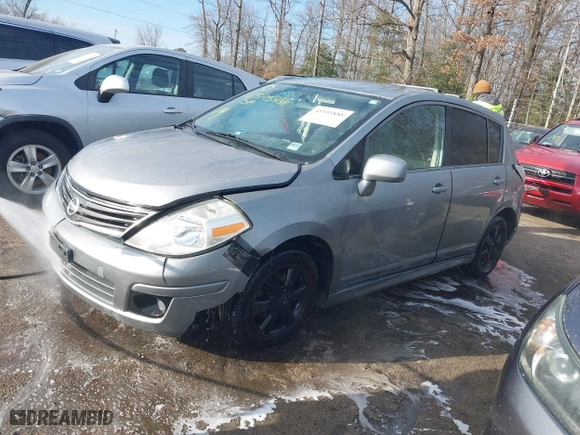 2011 Nissan Versa 1.8 S with VIN 3N1BC1CP2BL485409, listed as a IAAI auction lot 41595888 with 207,121 mi miles. Bid and sale history available at carsss.com. Image 17.