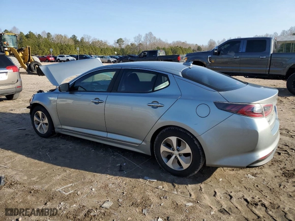 2016 Kia Optima Hybrid with VIN KNAGM4AD8G5096787, listed as a Copart auction lot 43623595 with NaN miles and Salvage Title. Bid and sale history available at carsss.com. Image 2.