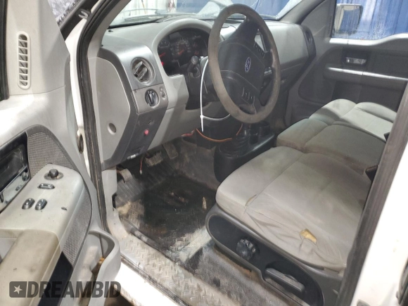 2008 Ford F-150 XL with VIN 1FTRF14W88KD71630, listed as a Copart auction lot 88882335 with 0 mi miles and Clean Title. Bid and sale history available at carsss.com. Image 8.