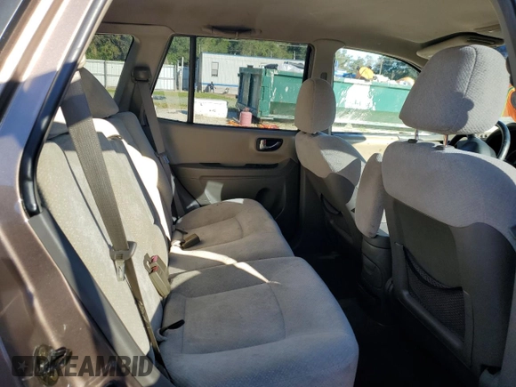 2005 Hyundai Santa Fe GLS with VIN KM8SC13D35U955102, listed as a Copart auction lot 76293854 with 107,406 mi miles and Salvage Title. Bid and sale history available at carsss.com. Image 11.