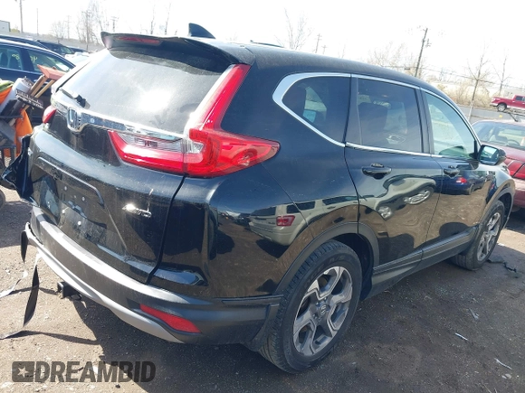2019 Honda CR-V EX with VIN 7FARW2H56KE006797, listed as a IAAI auction lot 41843263 with 101,055 mi miles. Bid and sale history available at carsss.com. Image 4.