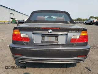 2001 BMW 3 Series 330Ci with VIN WBABS53401JU83660, listed as a Copart auction lot 65535014 with 173,739 mi miles and Salvage Title. Bid and sale history available at carsss.com. Image 6.