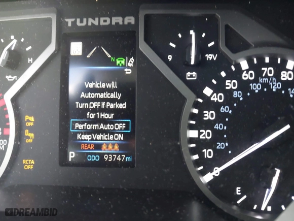 2022 Toyota Tundra 2WD Limited with VIN 5TFJA5AB7NX011302, listed as a IAAI auction lot 41400983 with 93,747 mi miles. Bid and sale history available at carsss.com. Image 15.
