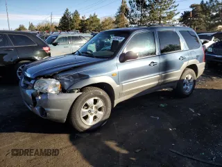 2001 Mazda Tribute LX with VIN 4F2CU08171KM43038, listed as a Copart auction lot 43267435 with 109,668 mi miles and Salvage Title. Bid and sale history available at carsss.com. Image 1.