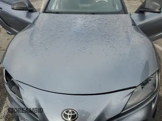 2021 Toyota GR Supra 2.0 with VIN WZ1DB2C04MW043408, listed as a Copart auction lot 49366794 with 33,453 mi miles and Salvage Title. Bid and sale history available at carsss.com. Image 13.