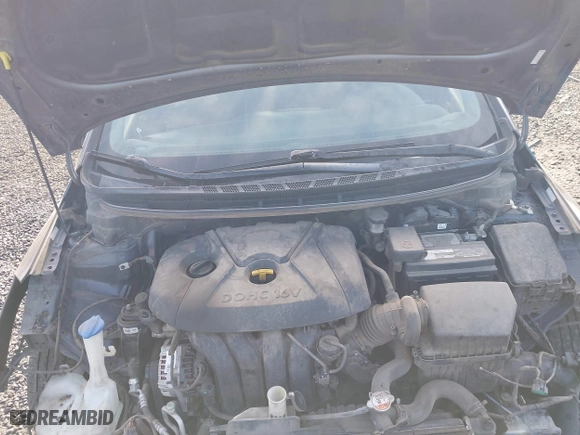 2016 Kia Forte LX with VIN KNAFK4A69G5463005, listed as a IAAI auction lot 41423285 with 204,118 mi miles. Bid and sale history available at carsss.com. Image 10.
