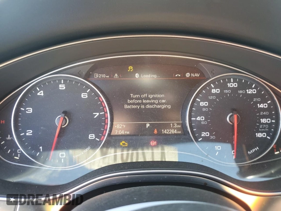 2015 Audi A6 Prestige with VIN WAUHGAFC3FN028549, listed as a Copart auction lot 47286755 with 142,264 mi miles and Clean title. Bid and sale history available at DreamBid. Image 9.