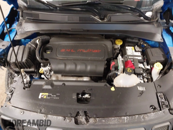 2022 Jeep Compass Trailhawk with VIN 3C4NJDDB1NT236477, listed as a IAAI auction lot 41485656 with 7,341 mi miles and . Bid and sale history available at DreamBid. Image 10.