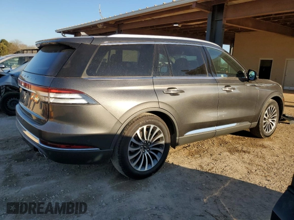 2020 Lincoln Aviator Reserve z VIN 5LM5J7WC0LGL18623, wystawiony jako Copart lot #46533755 z przebiegiem 39 607 mil mil oraz Szkoda całkowita • Salvage title. Historia ofert i sprzedaży dostępna na DreamBid. Obrazek 3.