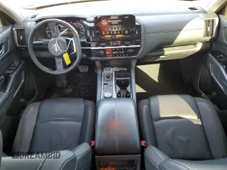 2024 Nissan Pathfinder SL with VIN 5N1DR3CDXRC252174, listed as a Copart auction lot 46054675 with 10,589 mi miles and Salvage title. Bid and sale history available at DreamBid. Image 8.