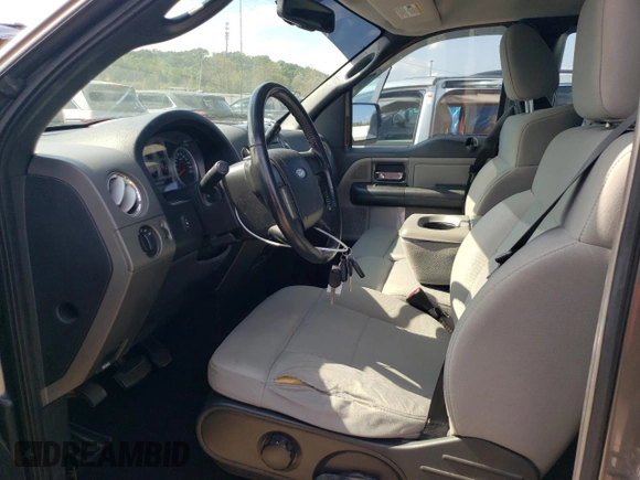 2008 Ford F-150 XL with VIN 1FTRF14V38KC73242, listed as a Copart auction lot 72579034 with 155,310 mi miles and Salvage Title. Bid and sale history available at carsss.com. Image 7.