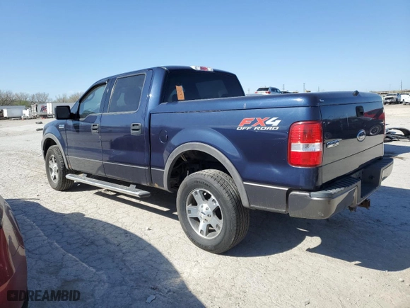 2004 Ford F-150 XLT with VIN 1FTPW14574KB14841, listed as a Copart auction lot 52096655 with 214,783 mi miles and Clean Title. Bid and sale history available at carsss.com. Image 2.