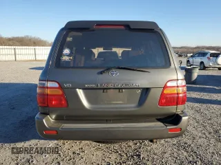 1999 Toyota Land Cruiser with VIN JT3HT05J9X0074477, listed as a Copart auction lot 88665165 with 196,783 mi miles and Salvage Title. Bid and sale history available at carsss.com. Image 6.