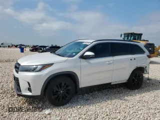 2019 Toyota Highlander SE with VIN 5TDKZRFH8KS571154, listed as a Copart auction lot 59406295 with 95,535 mi miles and Salvage title. Bid and sale history available at DreamBid. Image 1.