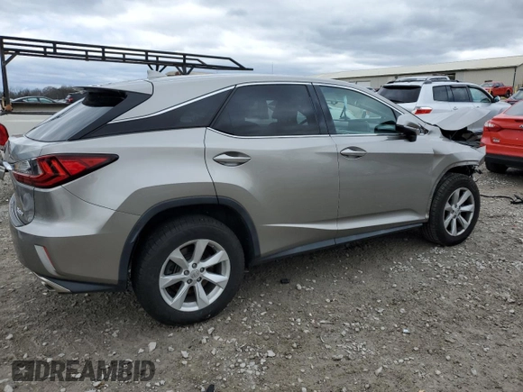 2017 Lexus RX with VIN 2T2ZZMCA7HC078913, listed as a Copart auction lot 49318035 with 54,913 mi miles and Salvage Title. Bid and sale history available at carsss.com. Image 3.