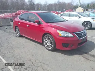2014 Nissan Sentra SV with VIN 3N1AB7AP6EL645171, listed as a IAAI auction lot 41963853 with 142,563 mi miles and . Bid and sale history available at DreamBid. Image 1.