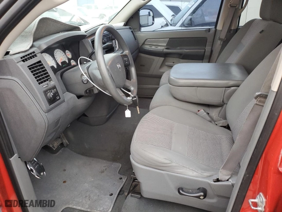 2007 Dodge Ram 1500 SLT with VIN 1D7HA18P17S166023, listed as a Copart auction lot 41738355 with 187,478 mi miles and Salvage Title. Bid and sale history available at carsss.com. Image 7.
