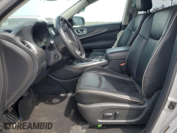 2020 Infiniti QX60 Signature Edition with VIN 5N1DL0MM8LC527577, listed as a Copart auction lot 53830435 with 80,090 mi miles and Salvage title. Bid and sale history available at DreamBid. Image 7.