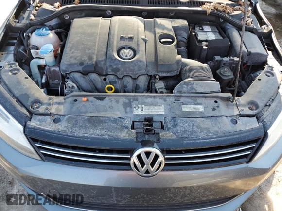 2013 Volkswagen Jetta Sedan SE with VIN 3VWDP7AJ1DM450589, listed as a Copart auction lot 48606665 with 42,968 mi miles and Salvage Title. Bid and sale history available at carsss.com. Image 12.