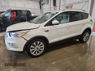 2018 Ford Escape Titanium с VIN 1FMCU9J93JUD05128, выставлен на аукционе Copart как лот 64613405 с пробегом 96 412 миль миль и Чистый • Clean title. История ставок и продаж доступна на DreamBid. Изображение 1.