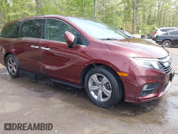 2018 Honda Odyssey EX with VIN 5FNRL6H56JB015557, listed as a IAAI auction lot 42112667 with Not provided miles and . Bid and sale history available at DreamBid. Image 1.