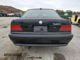 2001 BMW 7 Series 740iA with VIN WBAGG83431DN84358, listed as a Copart auction lot 78825624 with 220,545 mi miles and Clean Title. Bid and sale history available at carsss.com. Image 6.