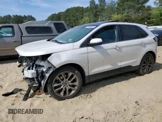 2015 Ford Edge Titanium with VIN 2FMTK4K84FBB07704, listed as a Copart auction lot 48859925 with 0 mi miles and Non Repairable. Bid and sale history available at carsss.com. Image 1.