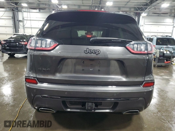 2019 Jeep Cherokee Limited z VIN 1C4PJMDX8KD432129, wystawiony jako Copart lot #58378485 z przebiegiem 65 045 mil mil oraz Szkoda całkowita • Salvage title. Historia ofert i sprzedaży dostępna na DreamBid. Obrazek 6.