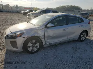 2019 Hyundai Ioniq Blue with VIN KMHC65LC8KU119680, listed as a Copart auction lot 51035695 with 109,913 mi miles and Salvage Title. Bid and sale history available at DreamBid. Image 1.