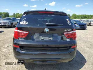 2017 BMW X3 xDrive28i with VIN 5UXWX9C5XH0T01872, listed as a Copart auction lot 53556375 with 142,480 mi miles and Salvage Title. Bid and sale history available at DreamBid. Image 6.
