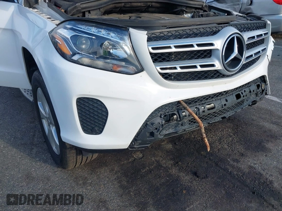 2019 Mercedes-Benz GLS 450 with VIN 4JGDF6EE3KB233297, listed as a IAAI auction lot 41882975 with 130,354 mi miles and . Bid and sale history available at DreamBid. Image 6.