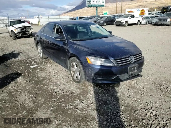 2013 Volkswagen Passat SE with VIN 1VWBH7A30DC150758, listed as a Copart auction lot 82822024 with Not provided miles and Salvage title. Bid and sale history available at DreamBid. Image 11.