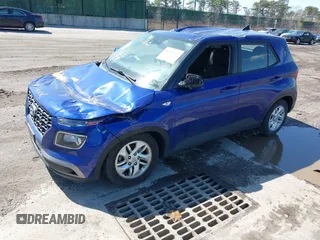 2021 Hyundai Venue SE with VIN KMHRB8A3XMU102182, listed as a IAAI auction lot 41987687 with 58,733 mi miles and . Bid and sale history available at DreamBid. Image 18.