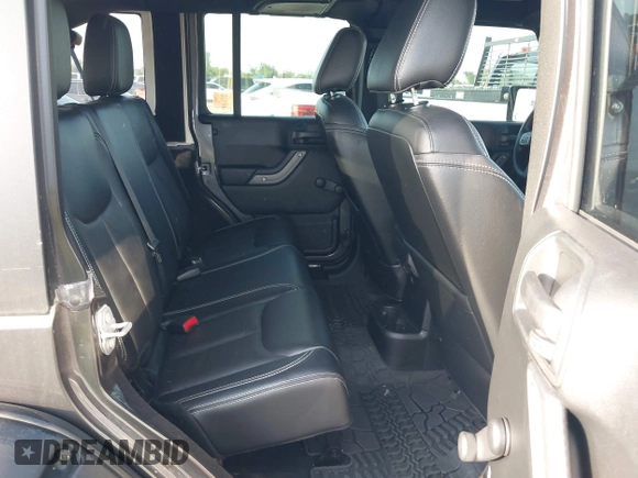 2017 Jeep Wrangler Unlimited Sport with VIN 1C4BJWDG8HL567051, listed as a IAAI auction lot 42495250 with 19,522 mi miles and . Bid and sale history available at DreamBid. Image 8.