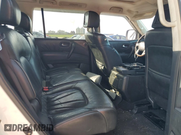2012 Infiniti QX56 8-passenger with VIN JN8AZ2ND7C9715587, listed as a Copart auction lot 64508345 with 217,786 mi miles and Salvage title. Bid and sale history available at DreamBid. Image 11.