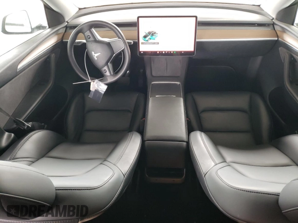 2022 Tesla Model Y Long Range z VIN 7SAYGDEE4NF576275, wystawiony jako Copart lot #53968925 z przebiegiem 30 524 mil mil oraz Szkoda całkowita • Salvage title. Historia ofert i sprzedaży dostępna na DreamBid. Obrazek 8.