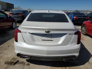 2020 Cadillac CT5 Premium Luxury with VIN 1G6DN5RK6L0152182, listed as a Copart auction lot 49895975 with 101,156 mi miles and Salvage title. Bid and sale history available at DreamBid. Image 6.