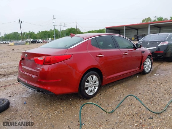 2014 Kia Optima EX with VIN 5XXGN4A76EG281195, listed as a IAAI auction lot 41875540 with 131,751 mi miles. Bid and sale history available at carsss.com. Image 4.