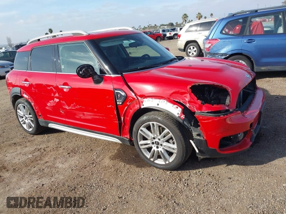 2020 MINI Countryman Cooper S with VIN WMZYW7C09L3L84725, listed as a IAAI auction lot 41599883 with 72,814 mi miles and . Bid and sale history available at DreamBid. Image 6.