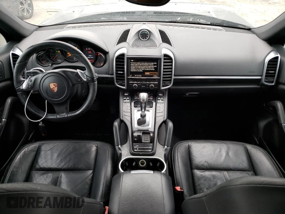2014 Porsche Cayenne Diesel with VIN WP1AF2A24ELA34560, listed as a Copart auction lot 50152235 with 110,187 mi miles and Salvage title. Bid and sale history available at DreamBid. Image 8.