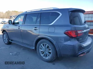 2024 Infiniti QX80 LUXE with VIN JN8AZ2AE6R9327919, listed as a Copart auction lot 43243755 with 33,604 mi miles and Clean Title. Bid and sale history available at carsss.com. Image 2.